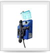 Electromagnetic diaphragm metering pump