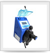 Dosing pump with digital manual control