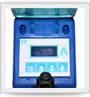 Dosing pump with digital manual control