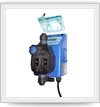 Proportional dosing pump with digital pulse input